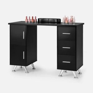 Table manucure noir