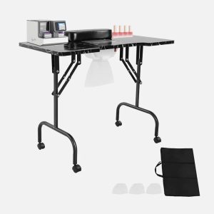 Table manucure roulante